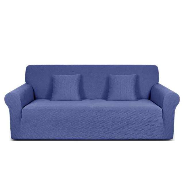 TAOCOCO ソファーカバー 1人2人3人掛け 肘付き 無地 縦横弾力 ストレッチ フィットタイプ 辣條？ 滑り止め 柔らかい 伸縮素材 ソファー保護 キズ防止 爪とぎ防止 防塵 汚れ防止 犬猫対策 清潔簡単 装着便利 丸洗い可能 四季適用 (1人2人3の通販は 5,014円