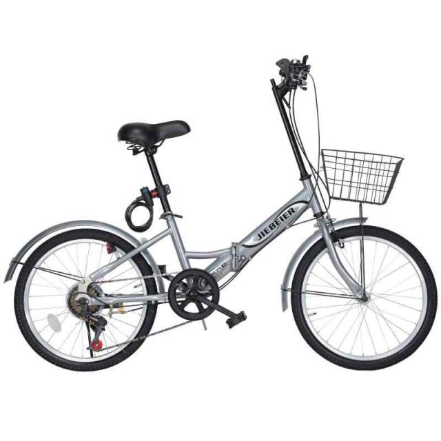 折りたたみ自転車 小径車輪 シルバー 折りたたみ自転車 小径車輪 シルバー 【公式通販】