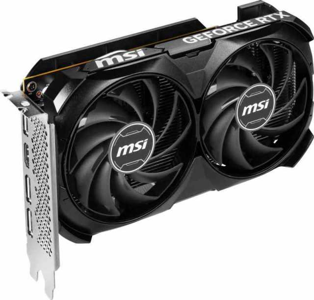 MSI GeForce RTX 4060 VENTUS 2X BLACK 8G OC グラフィックスボード VD8560