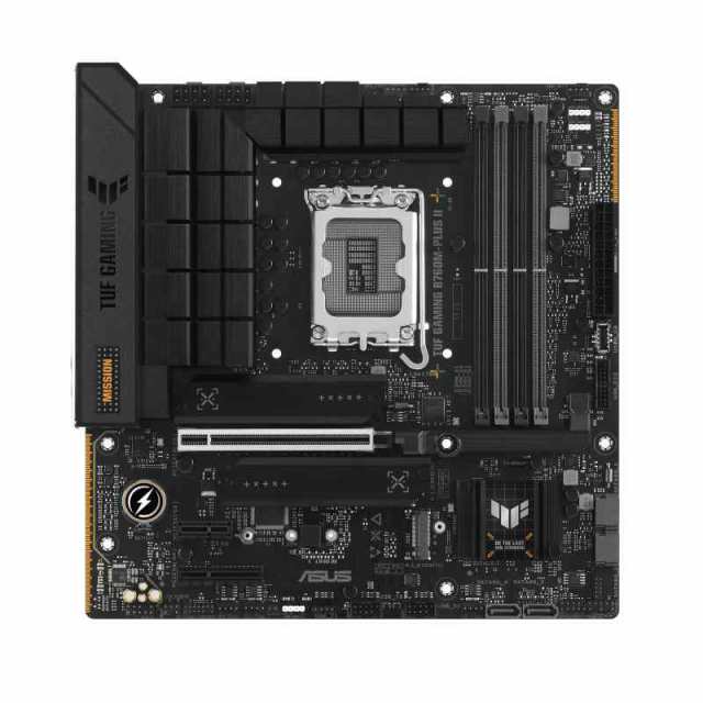 ASUS INTEL 第14&13世代 対応 B760M 搭載 mATX ゲーミングマザーボード TUF GAMING B760M-PLUS II/国内品