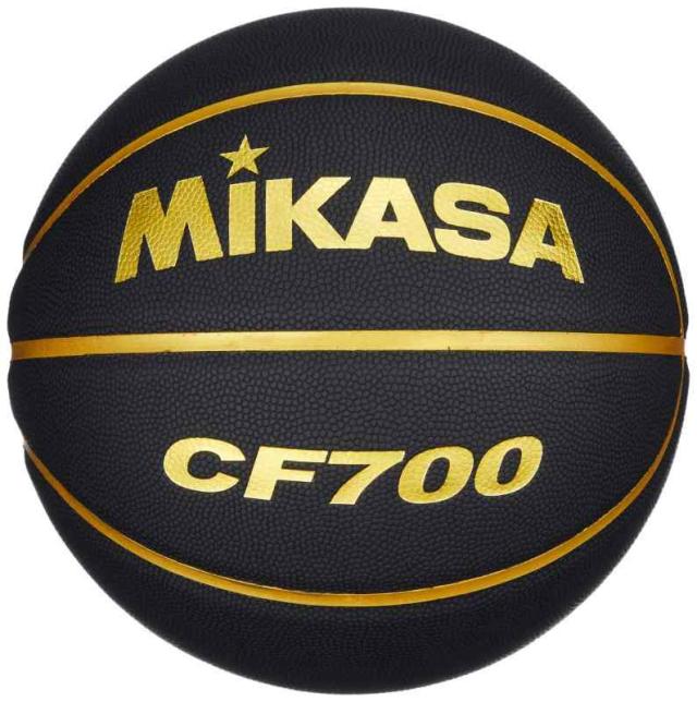 ミカサ(MIKASA)バスケットボール7号 人工皮革 ブラック/ゴールド CF700-BKGL 推奨内圧0.490~0.630(kgf/？)