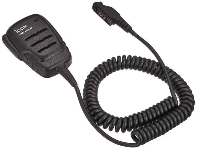 アイコム 防水型スピーカーマイクロホン 9PINタイプ HM-18J