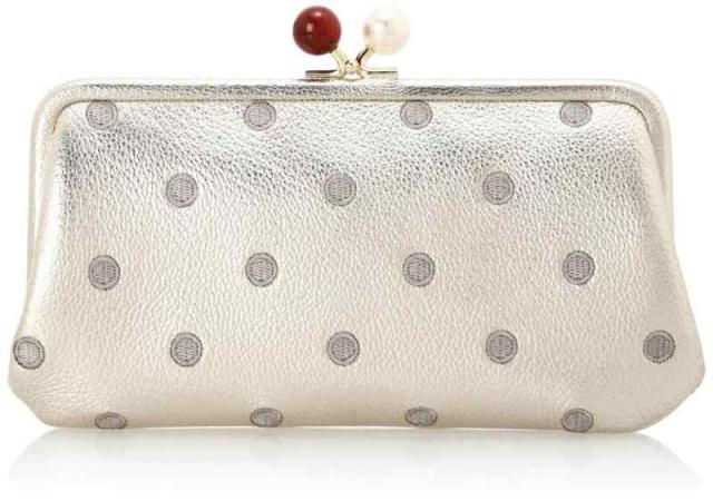 ペルケ アクリル玉がま口長 08-06-03561 レディース BLDOT (GDDOT)