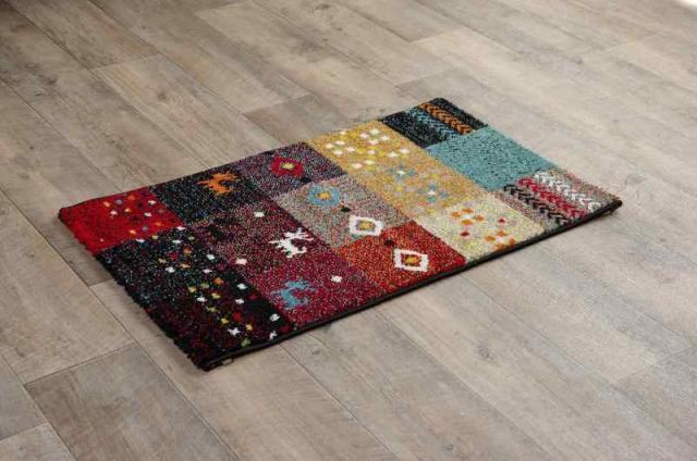 イケヒコ 玄関 選べる マット ラグ (70×120cm, レッド)の通販は