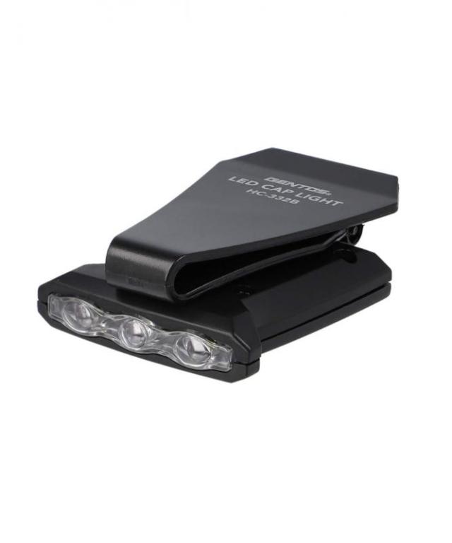GENTOS(ジェントス) LED キャップライト 20ルーメン 帽子につけるライト リチウムボタン電池(CR2032)使用 HC-332B 防水