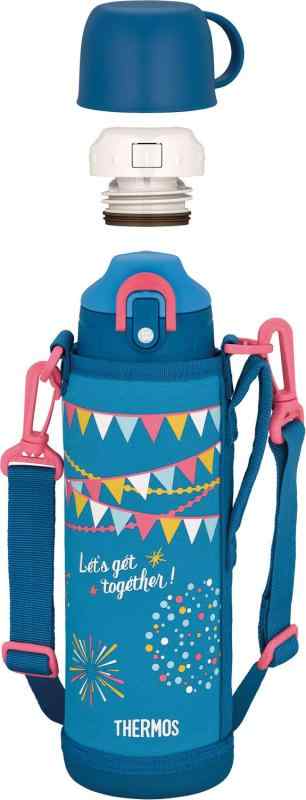 サーモス 水筒 真空断熱2ウェイボトル 1.0L/1.03L ブルーフラッグ FHO-1001WF BL-Fの通販は 5,240円