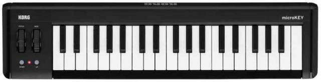 KORG 定番 USB MIDIキーボード microKEY (37鍵盤, USB接続)