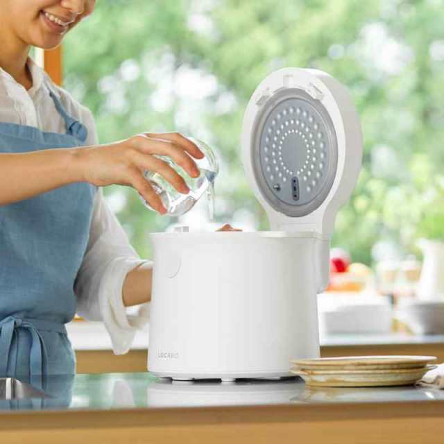 LOCABO（ロカボ） 糖質カット炊飯器 LOCABO (ホワイト)の通販は