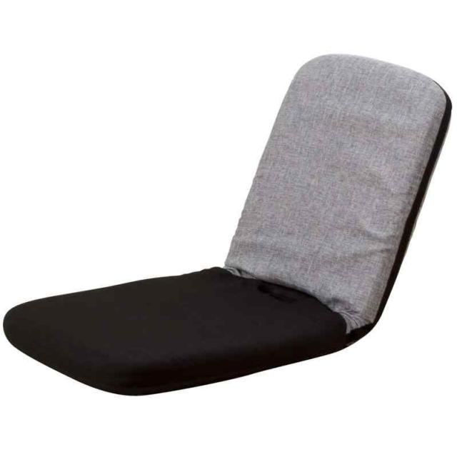 【座椅子・いす・折りたたみ】 武田コーポレーション(Takeda corporation) コンパクト座椅子 GLY EA4-02GLY 41×56×55 グレー