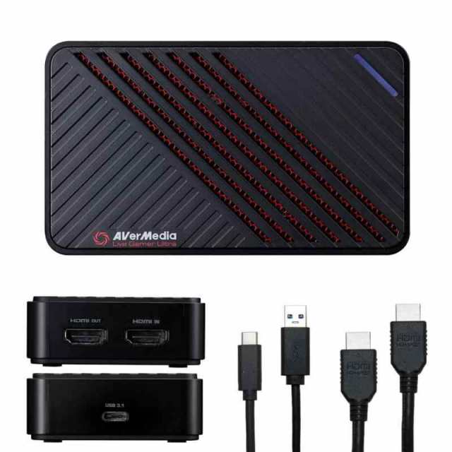 AVerMedia Live Gamer Ultra GC553 [ 4K]パススルー対応 ゲームキャプチャーボックス Full HD 1080p 60fps usb3.1 Ultra-Low[Latency] [