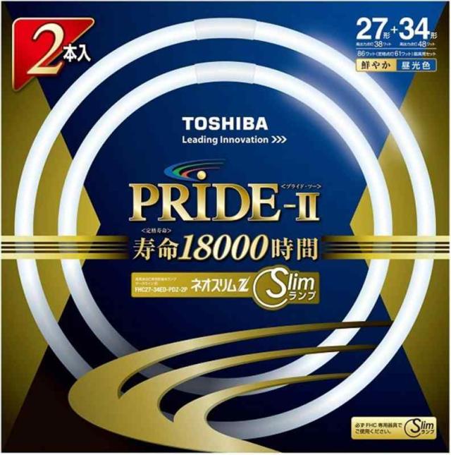 東芝(TOSHIBA) 丸形スリム蛍光灯(FHC) ネオスリムZプライド？の通販は 6,679円