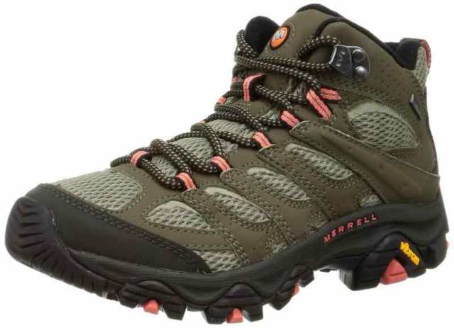 [メレル] ハイキングシューズ Moab 3 Synthetic Mid Gore-Tex レディース (オリーブ 24.5 cm 2E)