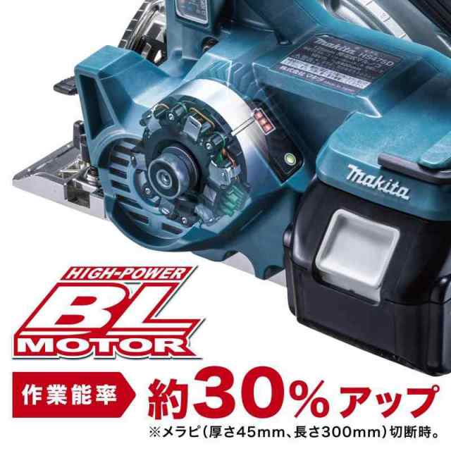 マキタ(Makita) 125ミリ充電式マルノコ (青)