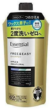 花王 エッセンシャル フリー&イージー シャンプー つめかえ用 300ml × 3個セットの通販は