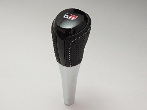 トヨタ自動車 (TOYOTA) トヨタ純正 AQUA アクア GRスポーツ 17インチパッケージ 純正シフトノブ GRロゴ入り パンチングレザー ブラック シルバーステッチ 黒 本革 メッキ ギアノブ トランスミッションの通販は