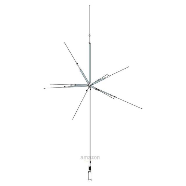 Comet コメット 3.5/7/10/14/18/21/24/28/50MHz帯9バンド固定用アンテナ UHV-10