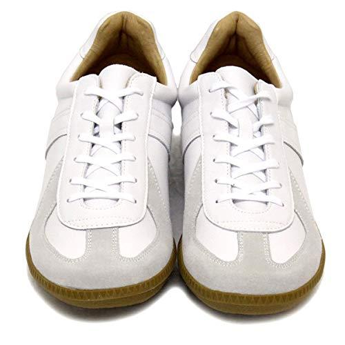 ジャーマントレーナー] 42500 アクションレザー スニーカー BLACK