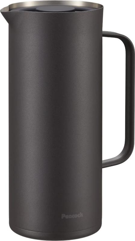 ピーコック 保温ポット 1L 卓上ポット テーブルポット ポット 保温 保冷 1000ml AHW-100 (ダークブラウン)の通販は 5,763円