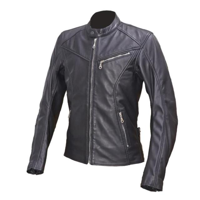 モトベース（MOTO BASE）春秋モデル バイク用 レザージャケット｜シープスキン（本革） シングルライダースジャケット｜MBLJ-01 (L, ブラック)の通販は