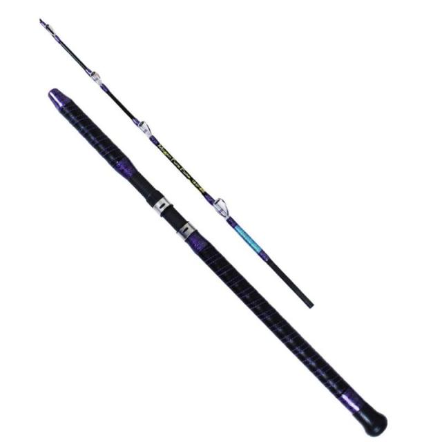 ゴクスペ(Gokuspe) 無限 ピュア船 (Mugen Pure Fune) Purple Edition 180-50 ブラック 全長:182cm●継数:2pcs