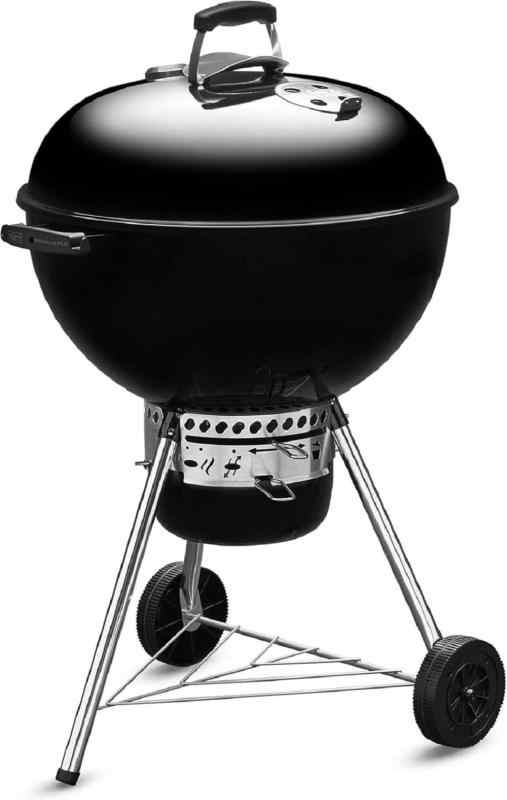 ウェーバー(Weber) バーベキュー コンロ 直径57cm オリジナルケトルプレミアム 炭 キャンプ 10-12人用 【日本正規品10年】14401508 / GBS 14401508 黒 57cm (単品)