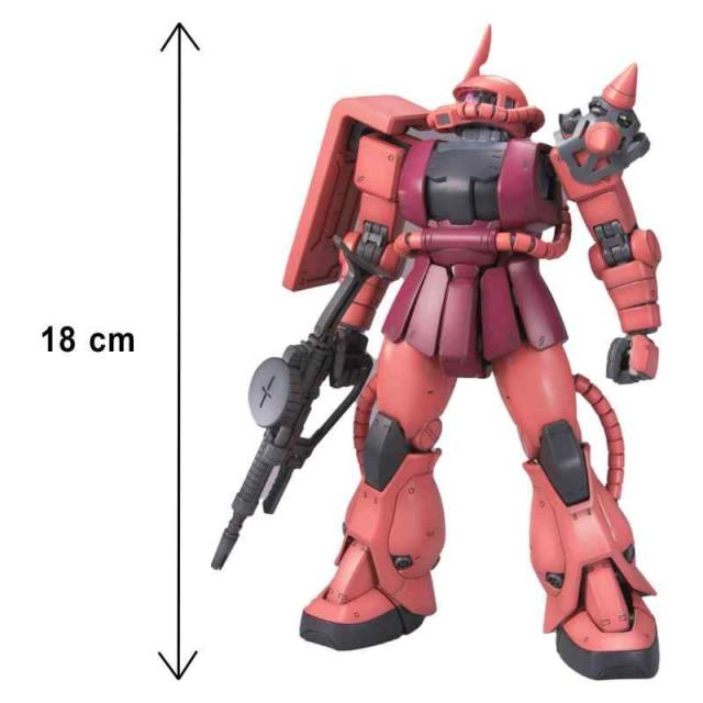 機動戦士ガンダム　MG　1/100　ザクⅡＳ型　シャア・アズナブル専用機　origin風完成品
