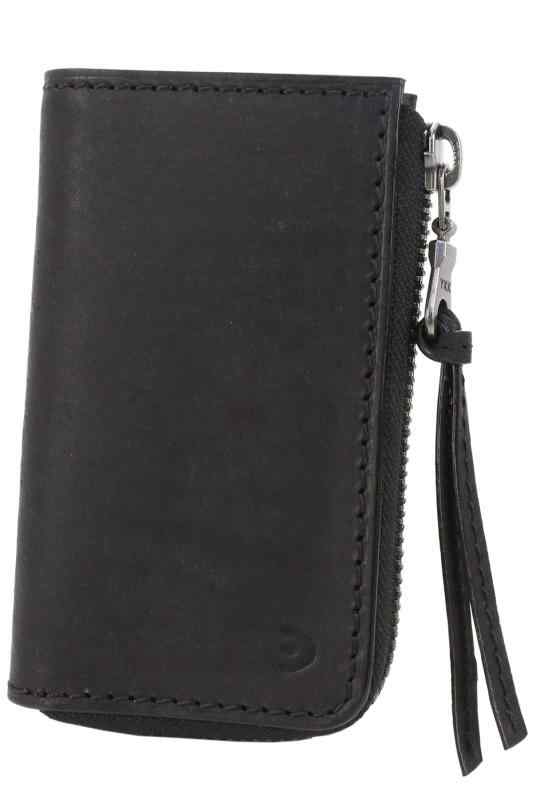 [バギーポート] BAGGY PORT キーケース 4連 スマートキー 対応 牛革 プエブロレザー 【ZYS2405】 (ブラック)