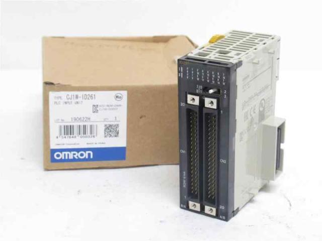 omron DC入力ユニット DC24V 入力64点 富士通コネクタタイプ(CJ1W-ID261)