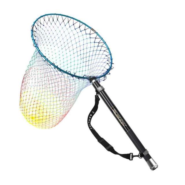 SANLIKE 磯玉セット 玉網 伸縮 小継玉の柄 カーボン 超軽量 釣りタモ 玉ノ柄 ランディングポール 淡水海水両用 3m/5m/6m/7m/8m/9m (5.45m(柄500cm＋枠45cm))