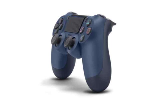 純正品】ワイヤレスコントローラー (DUALSHOCK 4) ミッドナイト