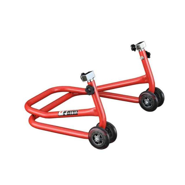 ジェイトリップ(J-TRIP) ナローローラースタンド本体(8-18) 赤 (50~400cc) JT-1052RD メンテナンススタンド (レッド)
