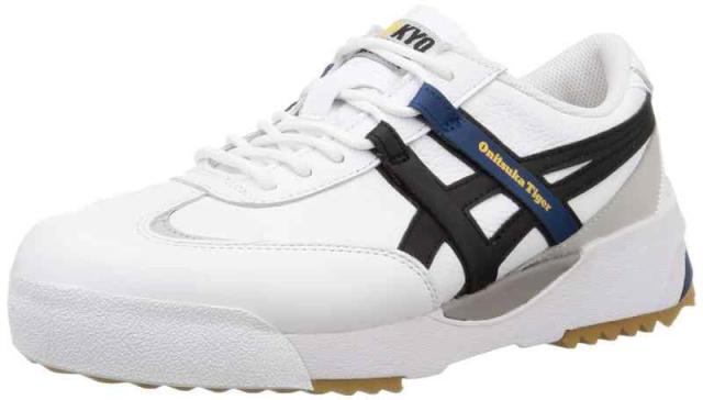 [オニツカタイガー] スニーカー DELEGATION EX(現行モデル) ホワイト/ブラック 22.5 cmの通販は 16,344円