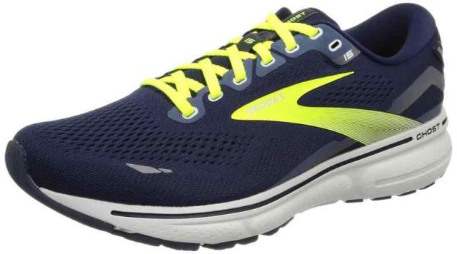 Brooks メンズ スニーカー ゴースト 15 メンズ BRM 3933 3934 3935ランニングシューズ (26.0 cm 2E, ネイビー_メンズ)