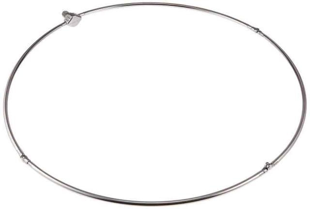 シマノ(SHIMANO) 玉網 ステン磯ダモ替枠 (4つ折りタイプ) 45~60cm シルバー PD-3E1S (45cm)