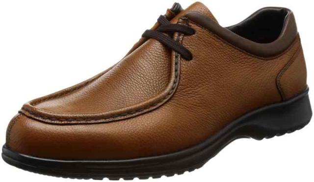 [マドラスウォーク] カジュアルシューズ レースアップ 防水 ゴアテックス MW8011 メンズ (25.0 cm 4E, ライトブラウン)