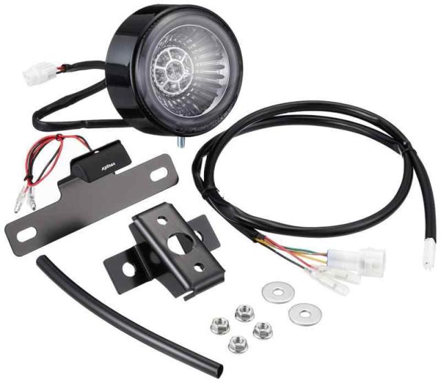 キジマ (kijima)バイク バイクパーツ LEDテールランプキット セミスモークレンズ 17~ レブル250 / レブル500 HONDA 218-4015の通販は 24,436円