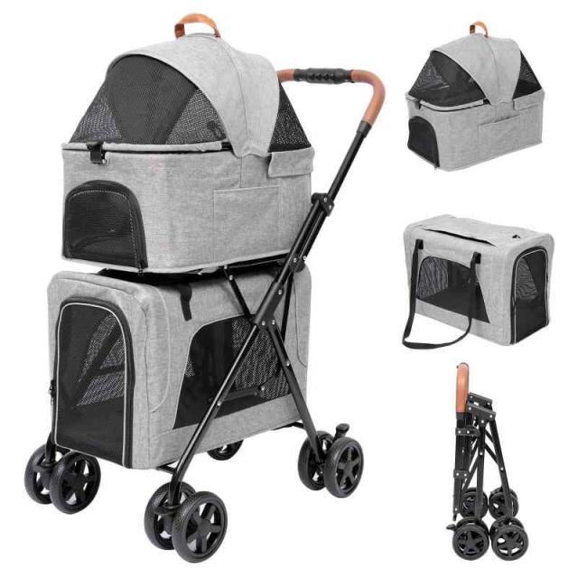 MILA&LOUIS ペットカート分離型 取り外し可能 軽量ファッション