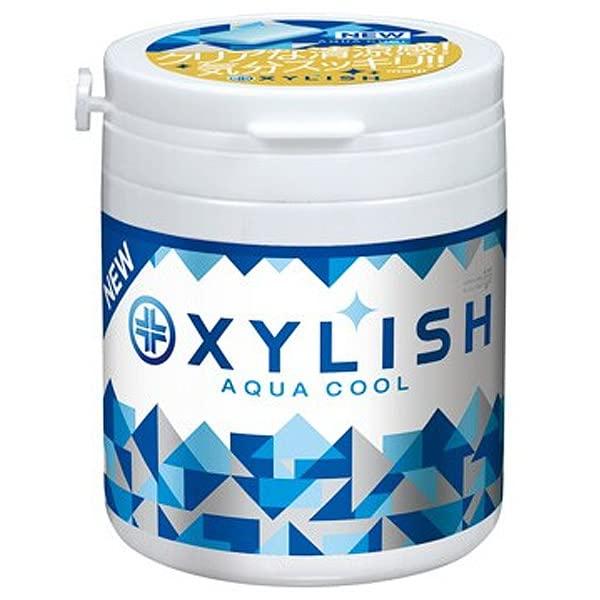 明治 キシリッシュガム アクアクールボトル 94g×4個入×(2ケース)