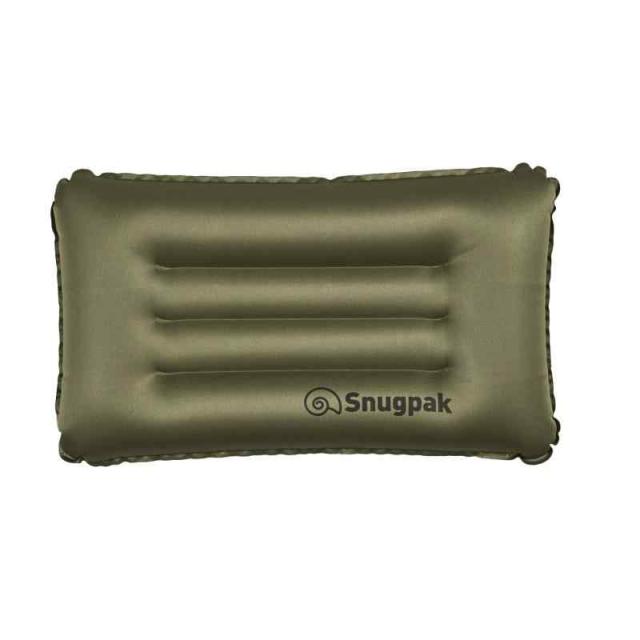 Snugpak Basecamp Ops エアーピロー 空気注入式 コンパクト トラベルピロー (オリーブ)