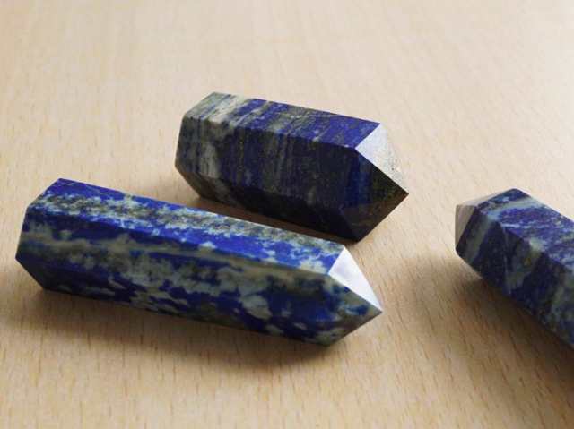 ラピスラズリ ポイント ラピスラズリ 六角柱 50g〜69g 1個 lapis