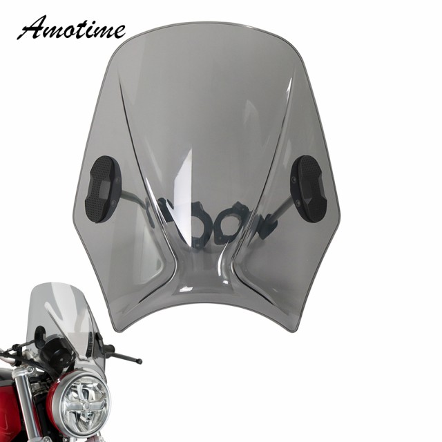 バイク フロント ガラス風防汎用 BMW R 9 T NINET RNINET RNINE T R9T ピュアスクランブラーシティ G/S R1200R R18 S1000R バイク カスタム