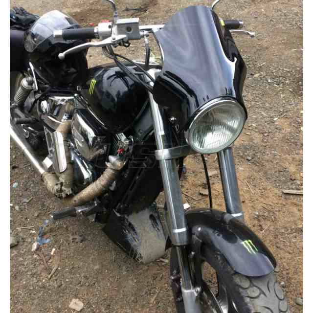 風防ガラス スクリーン 2003年-2017 モトグッツィ BREVA GRISO 1200 8V 1100 850 750 すわちヘッドライト側取付金具
