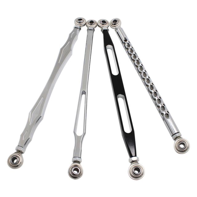 アルミ 330MM オートバイ モトギアシフトリンケージレバー ハーレー ツーリング ソフテイル ロードキングエレクトラグライド ファットボーイの通販は