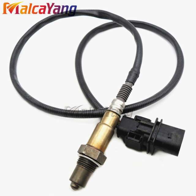 0258017025 ラムダ O2 マフラーガスオキシセンサー VW シュコダ アウディ LSU 4.9 ワイヤーバンド OENO:0 258 017 025 カスタムパーツ アクの通販は