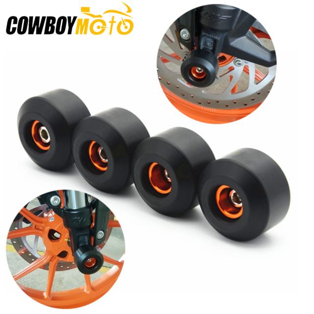 KTM デューク RC 390 2014 2015 2016 2018 デューク 125/200 デューク 250 2017-2018 クラッシュパッド フレームスライダー フロント リア フォーク フレームスライダーの通販は