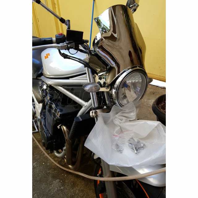 フロントガラス フロントガラス スクリーン 1996-2012 スズキ バンディット GSF 600 650 1200 1250 N GSF600 GSF650 GSF1200 GSF1250 ヘッドライトブラケットの通販は