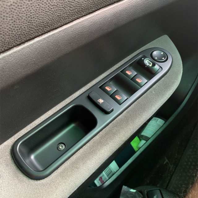 左フロント自動車電動ドアスイッチ ウィンドウ コントロール ガラスフレームライザー 6554.KT プジョー 307 307CC 307SW 2000-2007 カスタの通販は