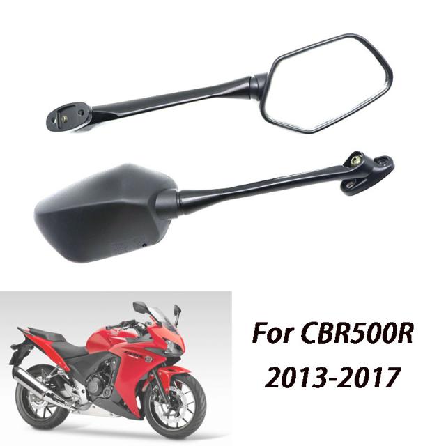 ホンダ CBR500R CBR300R CBR250 CB1300S バイクバックミラー 2018 2017 2016 2015