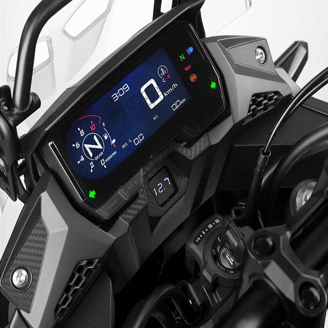 ホンダ CB500X バイク アクセサリー 2019 デジタル パネル電圧計電圧計 CB 500 X テスター LED 表示 CB500 X カスタムパーツ アクセサリ