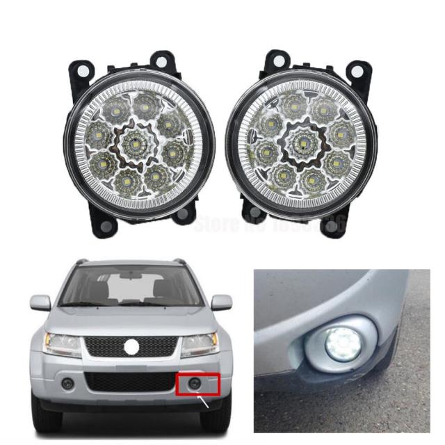 2個 カースタイリング ハロゲン/LED フォグランプ フォグランプ スズキ グランドビターラ 2 クローズドオフロード車 JT 2007-2013 カスタムの通販は 7,580円